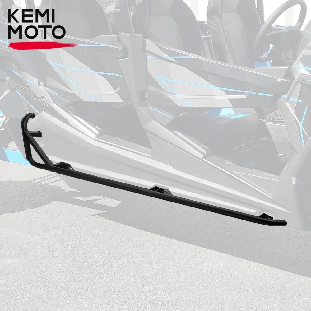 KEMIMOTO XP 4 1000 Nerf Bars Rock Sliders Compatible with Polaris RZR XP4 1000/4 Turbo 2014-2022 2023 Steel Side Steps Nerf Bars