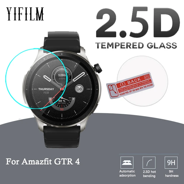 Cristal de templado Premium 9H para Amazfit GTR 4, Protector de pantalla,  accesorios de película vidrio protectora para Amazfit GTR4, lote de 10 Uds.  - AliExpress