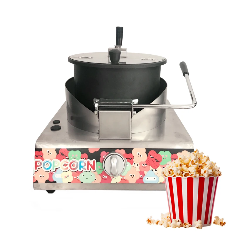 מכירה חמה קומקום גז בנפח 10 אונקיות מכונת פופקורן חדשה עם יעילות גבוהה למכונות פופקורן