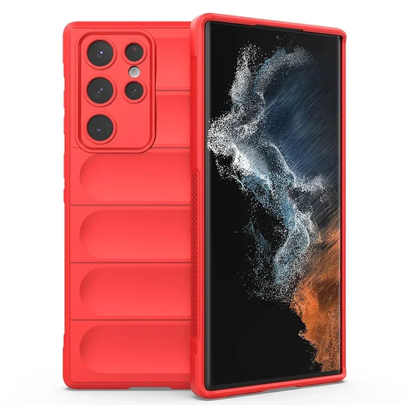 Matte Armor Skidproof Silicone Protective Phone Case