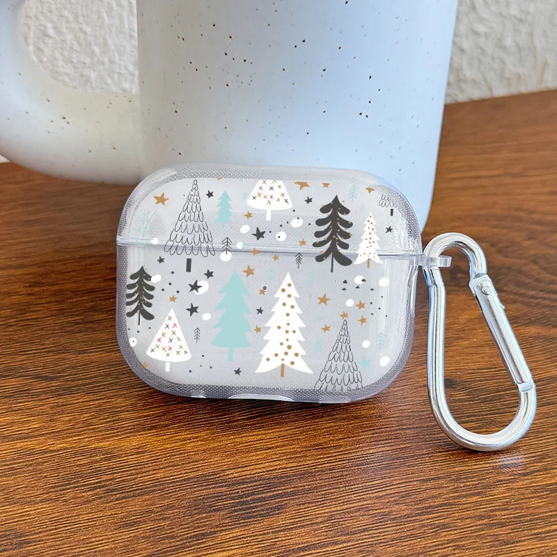 Colorful Tree Pattern Earphone Cover Case for Airpods