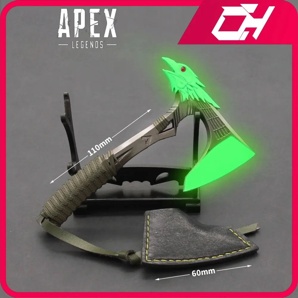 Apex Legends Heirloom Weapon Bloodhound 11cm Luminous Raven Bite Game Model  Royal Japanese Katana Sword Axe Kid Boy Gifts Toys - Toy Swords - AliExpress