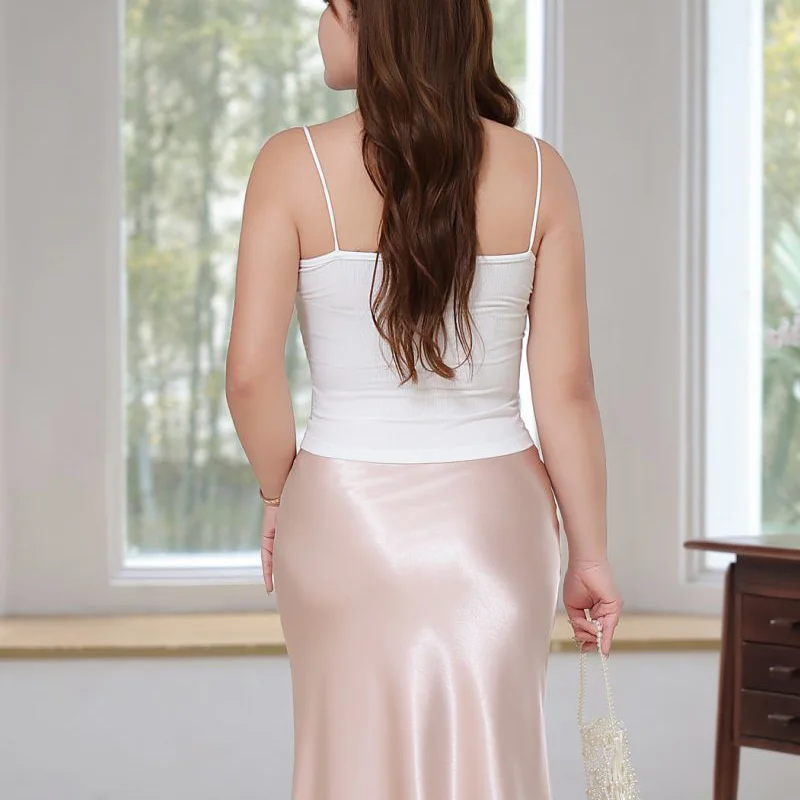 Bow Lace Splice Spaghetti Strap Camis Summer Plus Size Women Premium Sexy Slim Sleeveless Top 9215