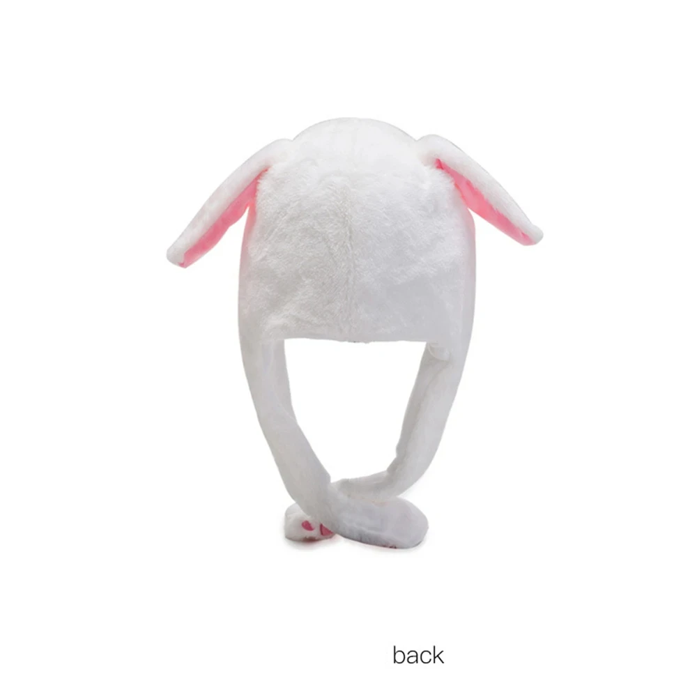 Women's Dancing Rabbit Ear Hat, Cute Caps, Plush Embroidery Women's Hat, Warm Wrap, Gift for Kids, Children, Girls, Boy