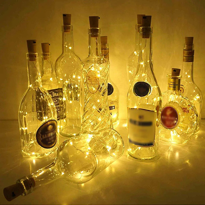 20LEDWineBottleLightswithCork2MCorkLightsFairyMiniString