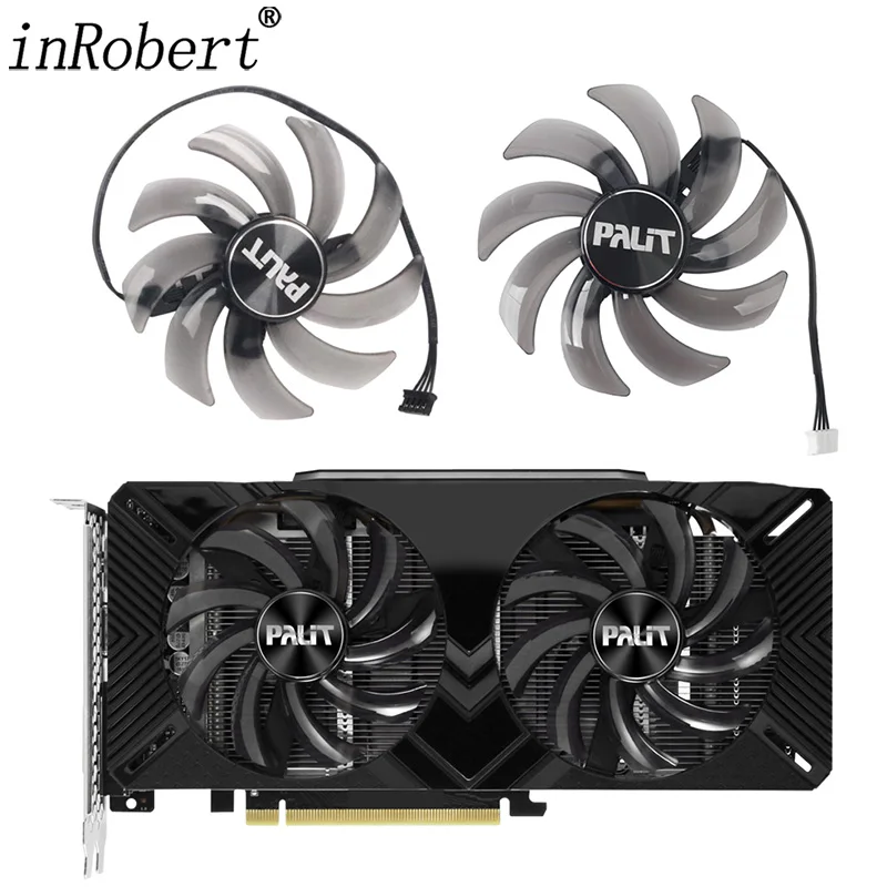 FDC10H12S9-C 비디오 카드 냉각 팬, PALiT GeForce GTX 2070 2060 1660 Ti 슈퍼 듀얼 그래픽 카드, GTX1660, 85mm FDC10H12S9-C 비디오 카드 냉각 팬, PALiT GeForce GTX 2070 2060 1660 Ti 슈퍼 듀얼 그래픽 카드, GTX1660, 85mm