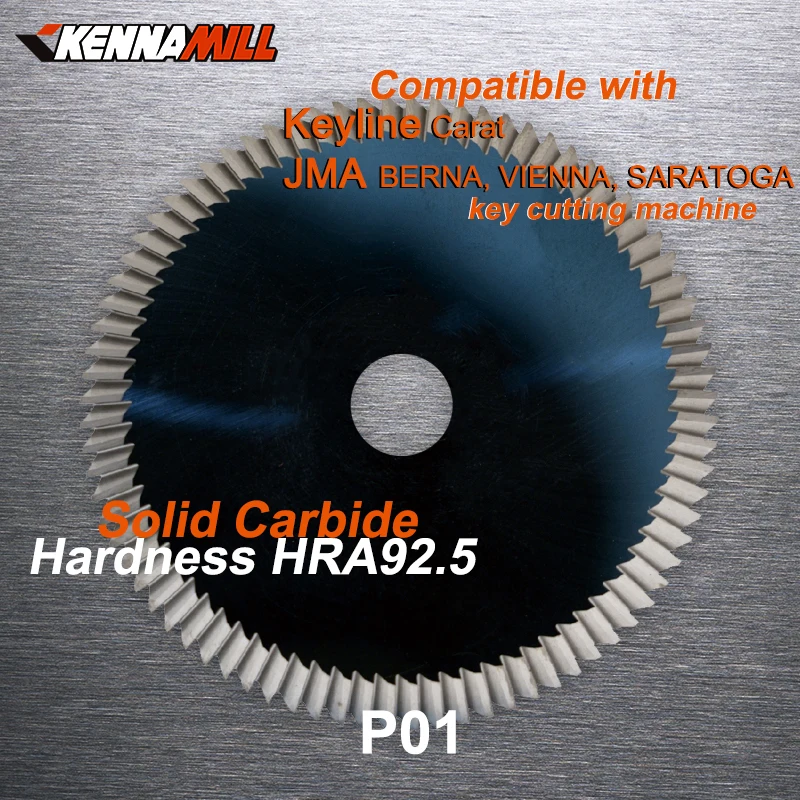 Fresa Per Utensili Da Fabbro P01W In Metallo Duro Compatibile Con Keyline Carat Jma Senna Vienna Saratoga Key Cutting Machine