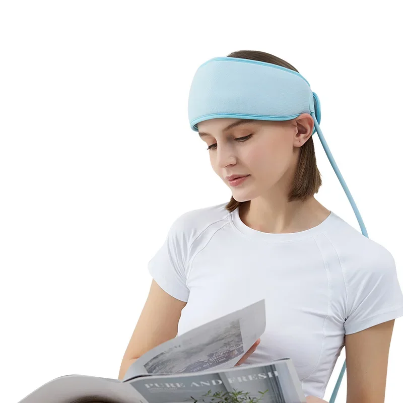 

Electric Air Pressure Head Massager Heating Headband Hot Compress Head Air Bag Massage Scalp Deep Massage Headache Pain Relief