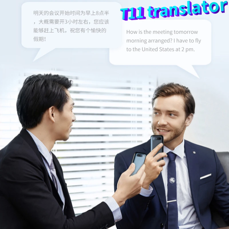 

138 Languages T11 Portable Smart Voice Translator Real-time Multi-Language Speech Interactive Offline Translator Business Travel