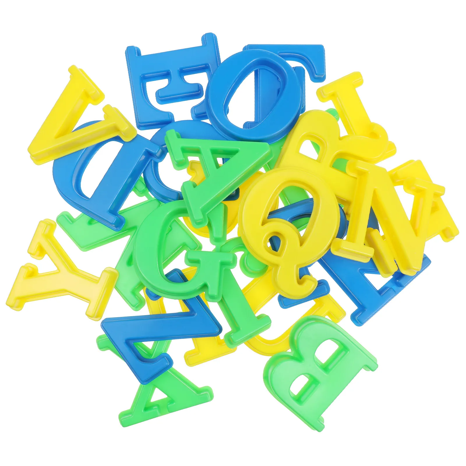26개 학습용 해변 글자 몰드 알파벳 숫자 수학 기호 생생한 색상 야외 모래놀이  교육용