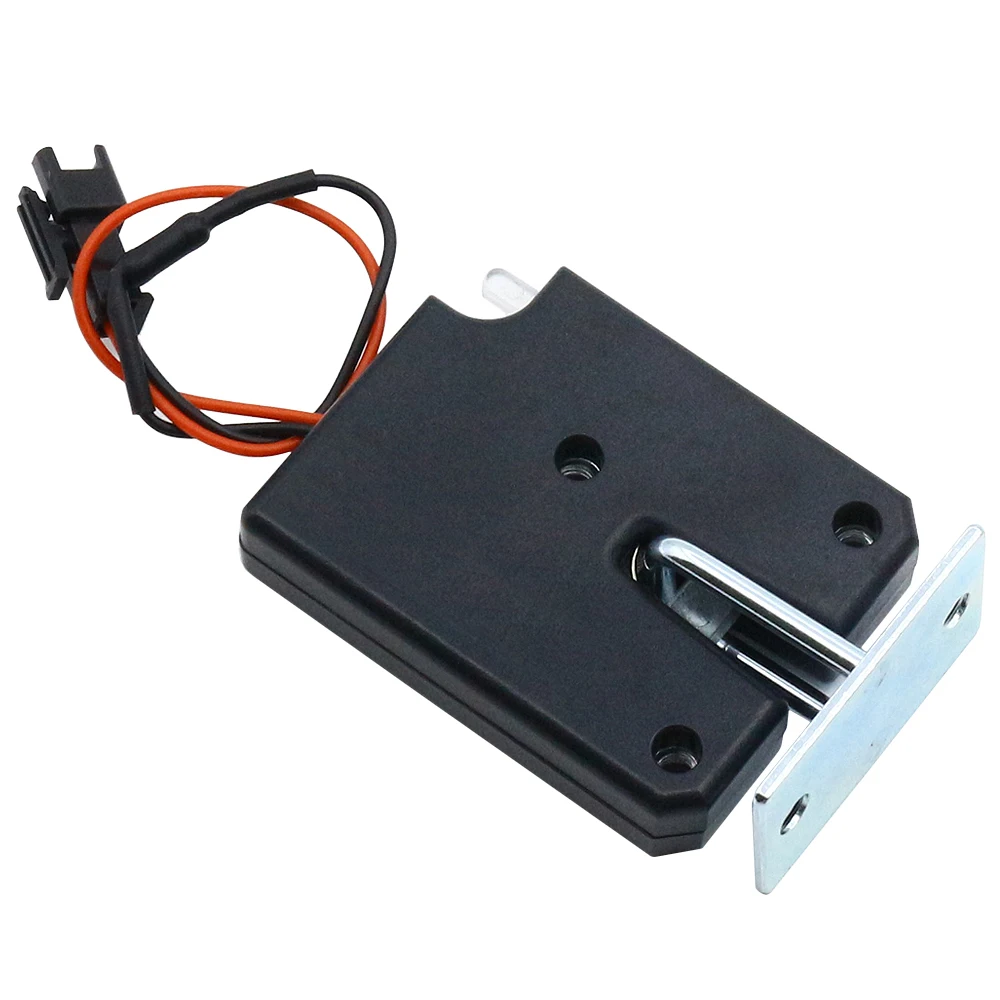 DC3v5v12v small titanium wire electric control lock plastic electric lock storage cabinet door lock adult vending machine lock 4