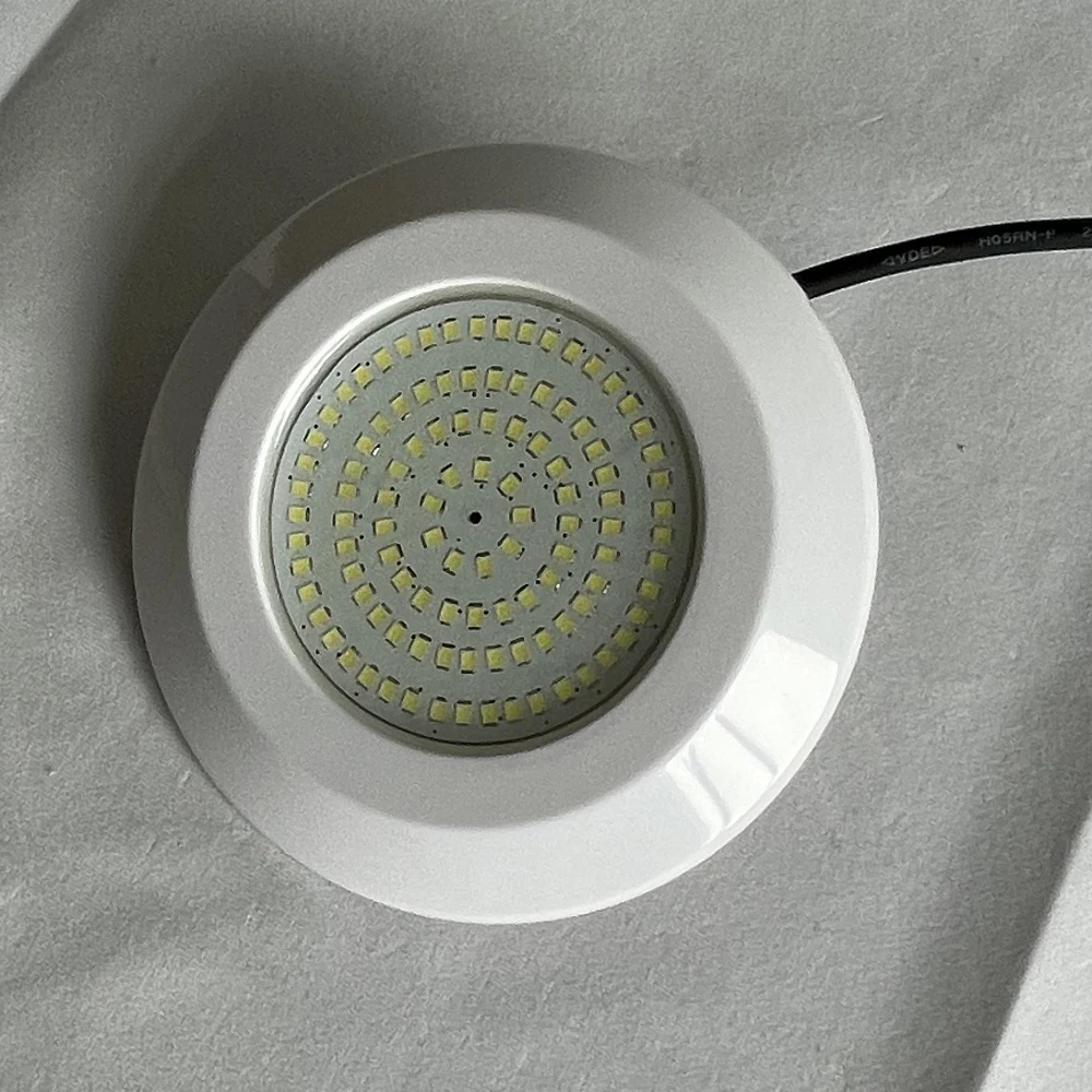 

RGB подводсветодиодный ОД 12 Вт пластиковая Смола Fil LED IP 68 водонепроницаемый светильник для бассейна 12 В, несколько цветов, теплый белый, синий, холодный белый