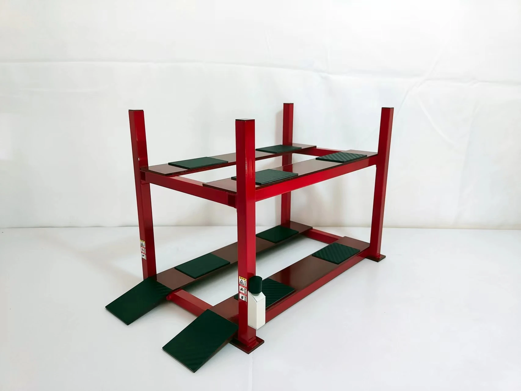 Modello Di Auto Diorama Lift 1:64 1:43 1:24 1:18 Doppio Ponte Singolo Ascensore Garage Stazione Di Riparazione Stand Per Simulazione Vhicle Static