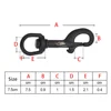 Quickdraw Stainless Steel Diving Hook Single/Double Swivel Hooks Scuba Camping Diving Pets Haulage String Hook Pool Accessories 4