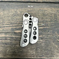 Magnetic Fidget Coin for Stress Relief and Anxiety (Light Grey)