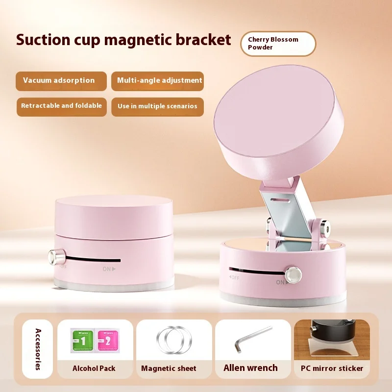 Foldable Magnetic Vacuum Car Phone Holder Mount