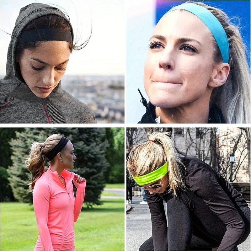 Elastic Hair Bands 10 Pcs For Women sports headbands