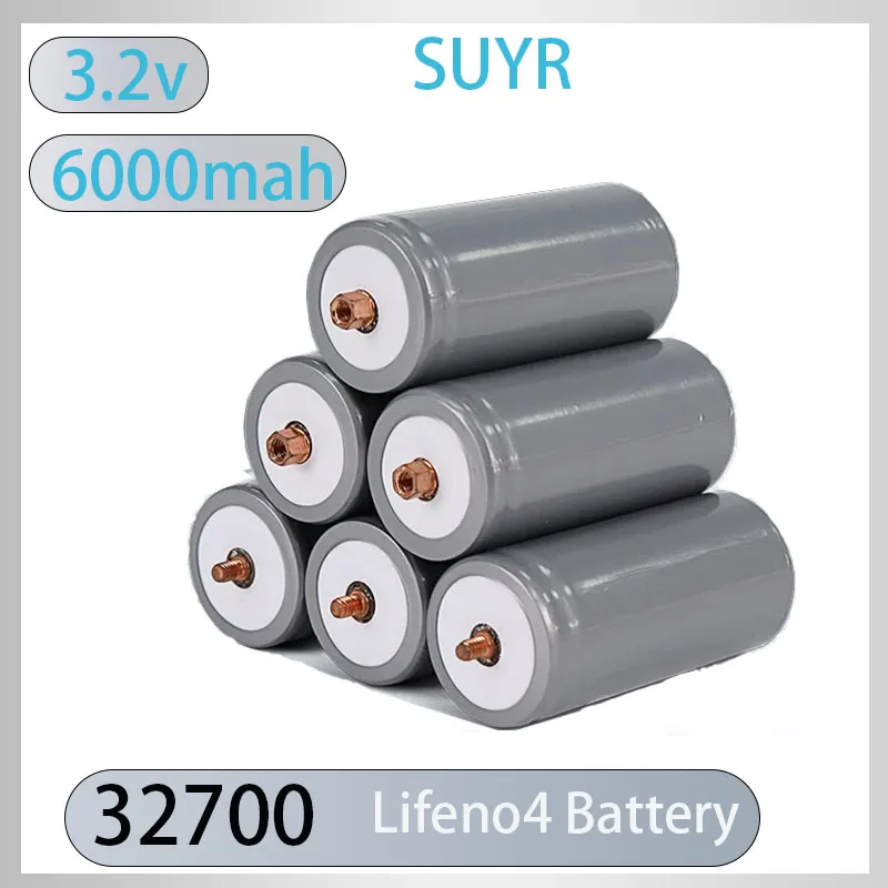 

New Lithium Iron Phosphate 3.2V 32700 6000mAh 35A Continuous Discharge Maximum 55A High Power Lithium Iron Phosphate Battery