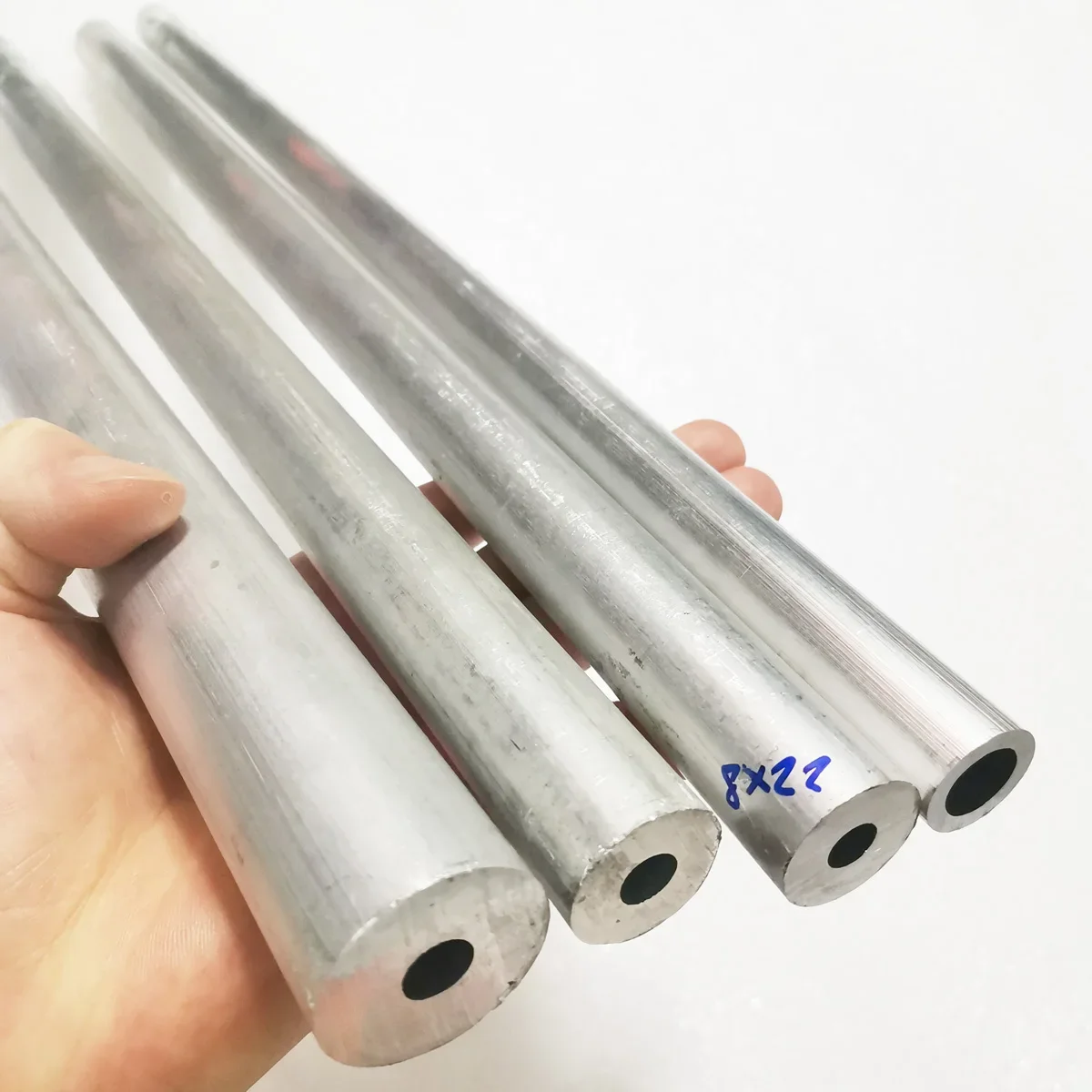 Tube Rond En Aluminium Dur Et Droit, Mur épais Mince, Diamètre - 8