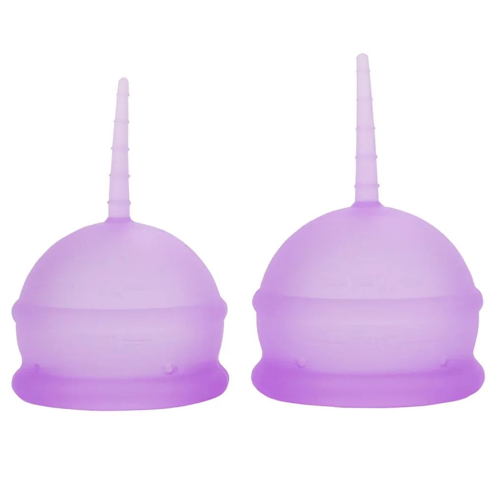 1pc Silicone Menstrual Cup Feminine Hygiene Lady Cup Prevent Side Leakage Period Collector Menstrual Vigin Care S/L Size