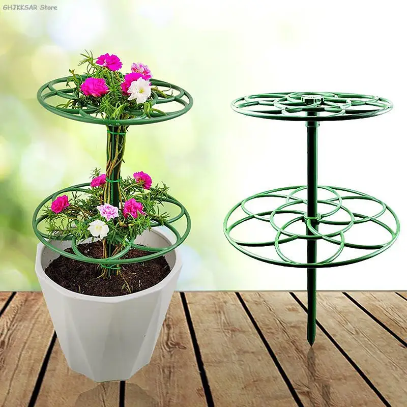 

1Pc Plastic Garden Stackable Bonsai Climbing Frame Plant Cage Frame Plant Support Stand Climbing Vine Rack Gardening Supplies