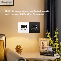EU Universal  20W USB C Smart Socket Panel With Dual Type-c Fast Charge Ports  Outlet,Mobile phone charging Type-c Socket - Image 4