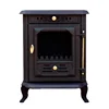 Traditional style cast iron Indoor stove wood burning stove with oven 2
