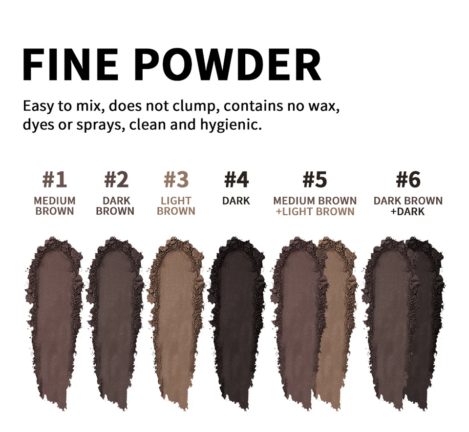 Multiple Shades Root Cover Palette