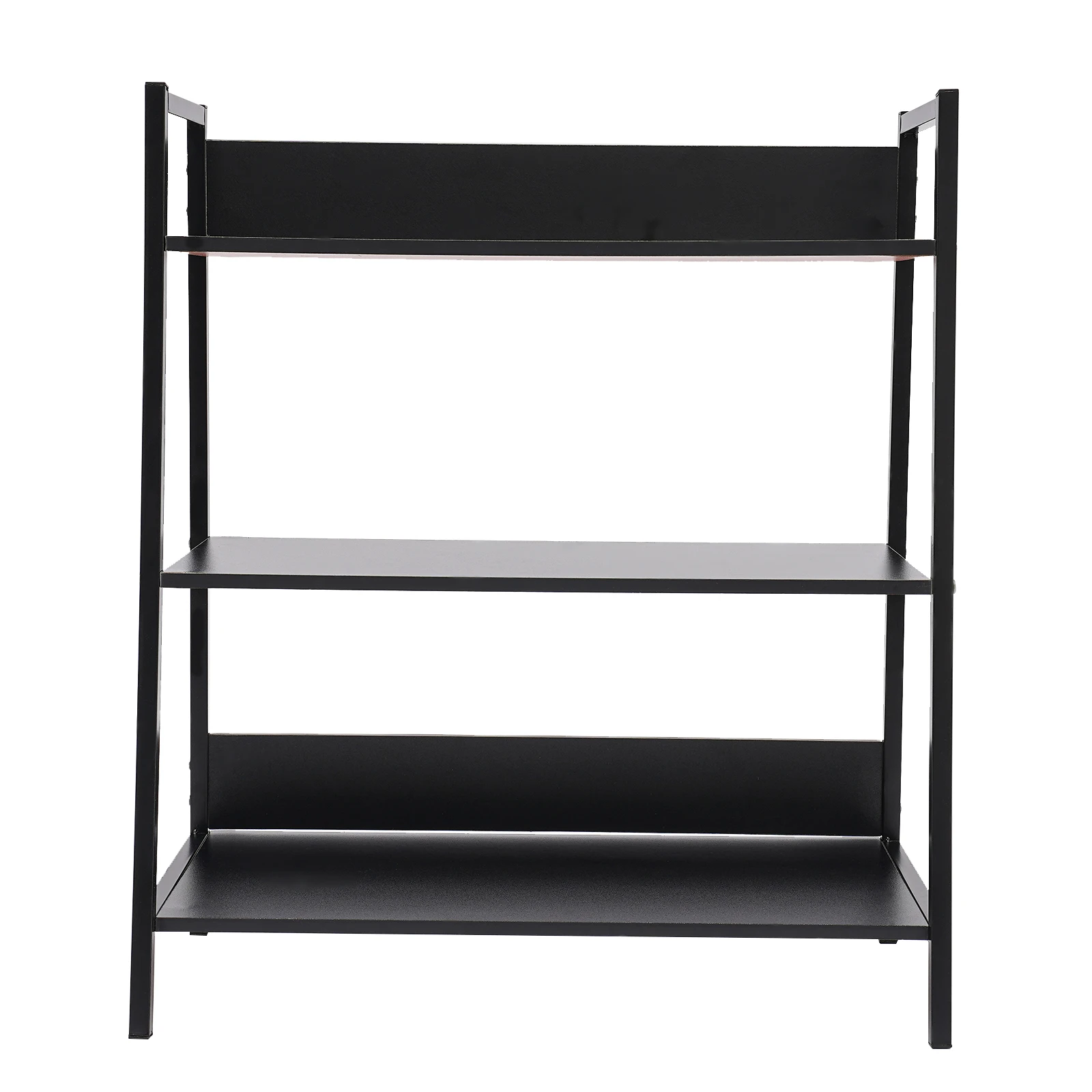 3-Tier Bookshelf holder Book Organizer Rack Freestanding Open Shelf Bookcase White/Black