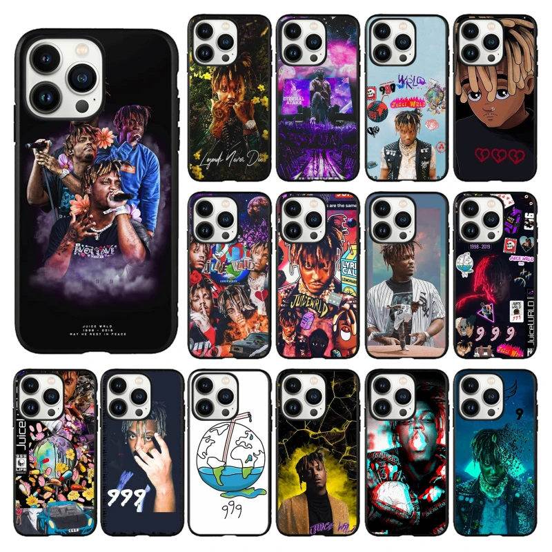 13 pro case Rap Juice Wrld Singer Phone Case For iphone 13 12 11 Pro Max Case For iphone 13 Pro XS MAX X XR SE2 8 7 Plus case 13 pro cases iPhone 13 Pro