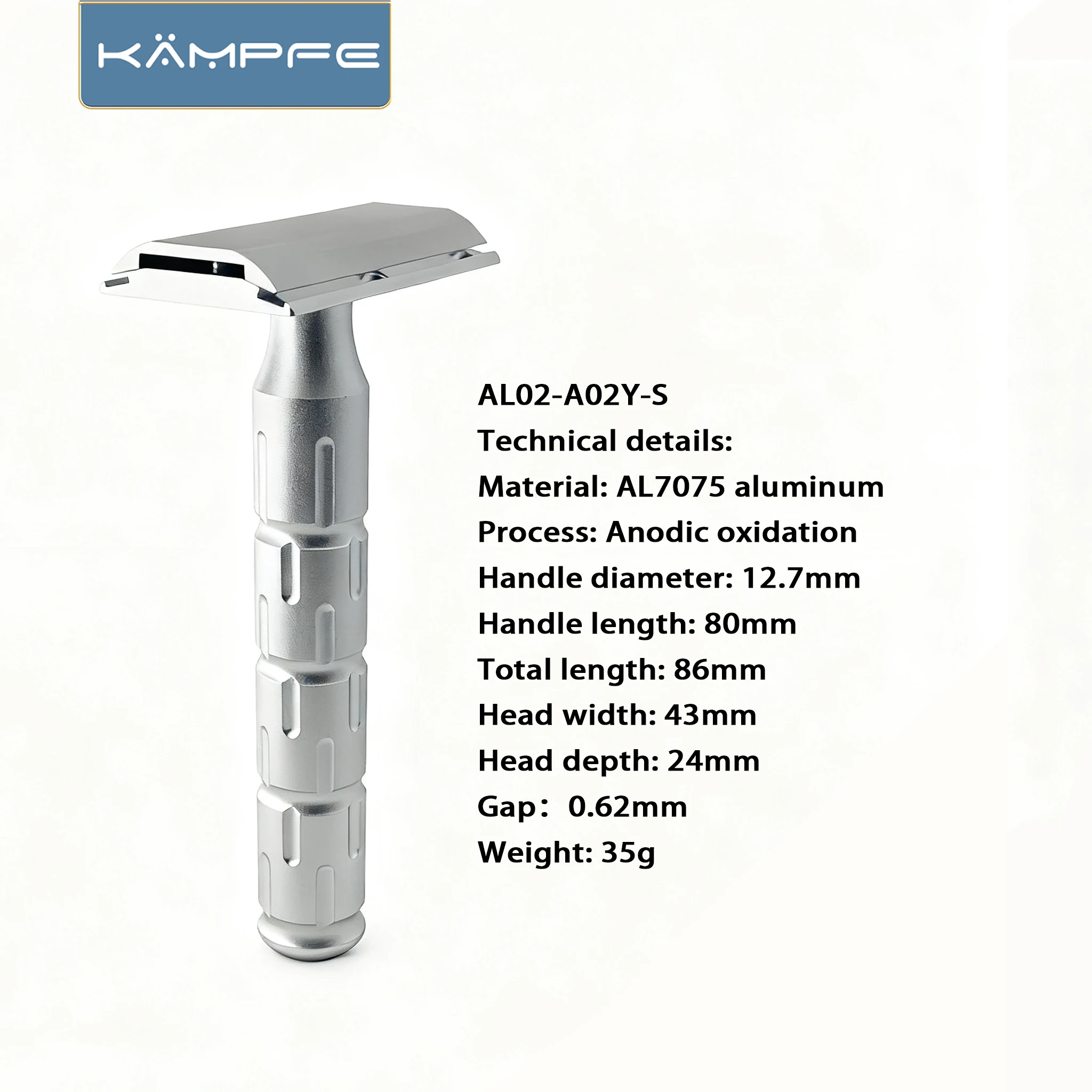 Elevate His Shave: KAMPFE Premium Men's Razor Gift