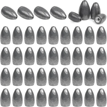 5Pcs Flipping Bullet Fishing Weights 1