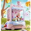 Frog Doll Machine Toy for Kids Cartoon Claw Crane Machines Mini Claw Catch Toy Home Doll Grasping Machine Children Toy Gifts 3