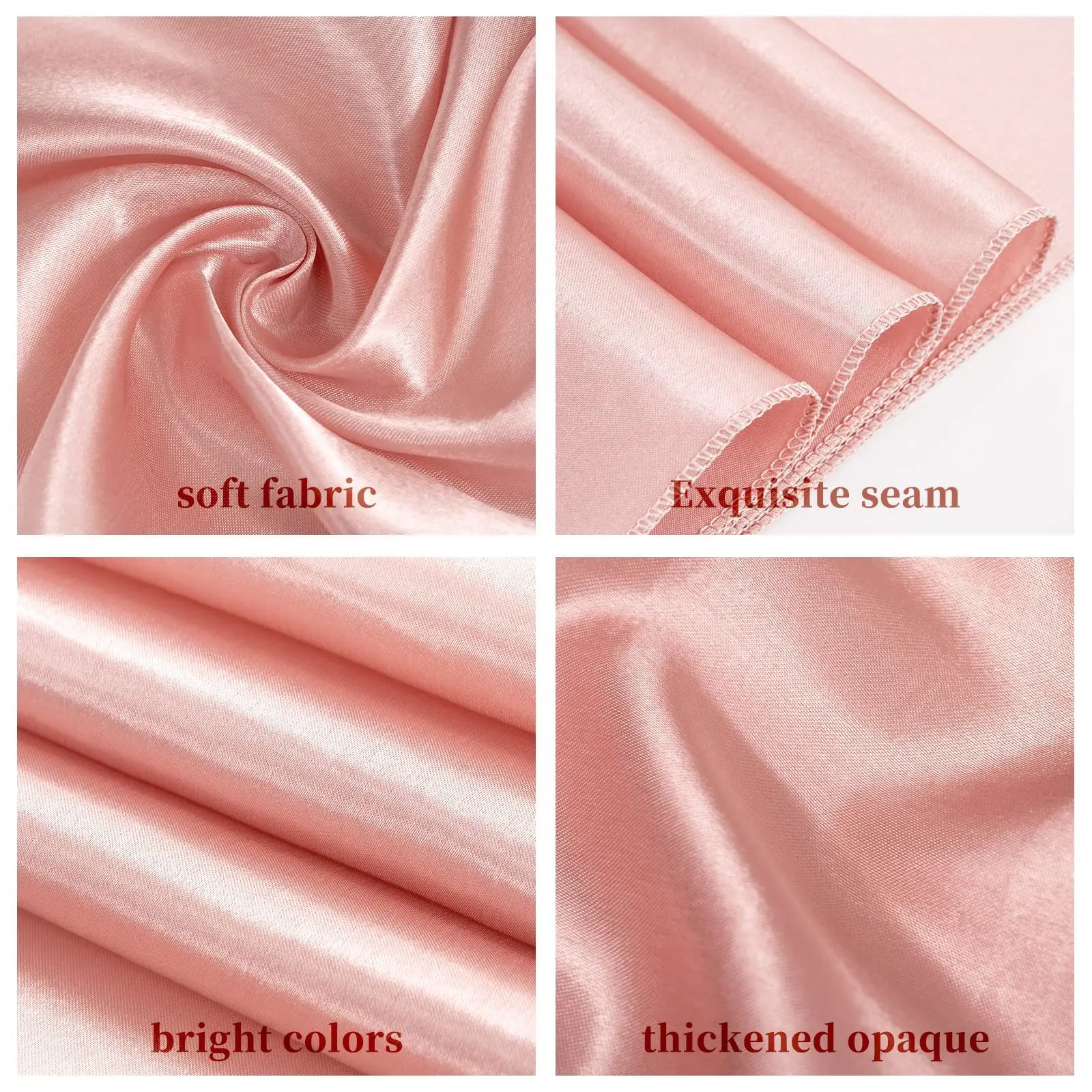 10/50PCS 17x275cm Satin Chair Sashes Rose Gold Bows Chair Cover Ribbons for Wedding Banquet Party Baby Shower Event Decorations 5 10/50PCS 17x275cm Satin Chair Sashes Rose Gold Bows Chair Cover Ribbons for Wedding Banquet Party Baby Shower Event Decorations 5