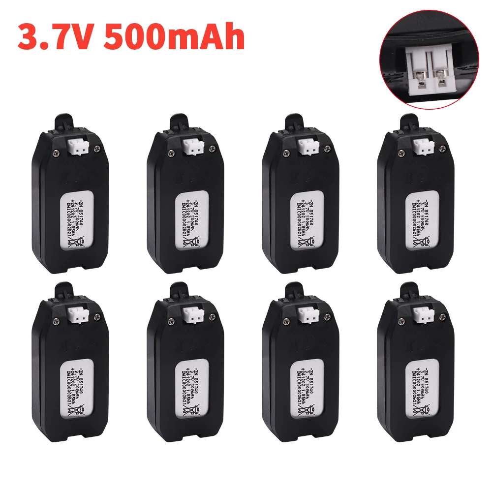 Lot de 2 à 10 Batteries Drone avec Câble USB - Chargeur Compatible