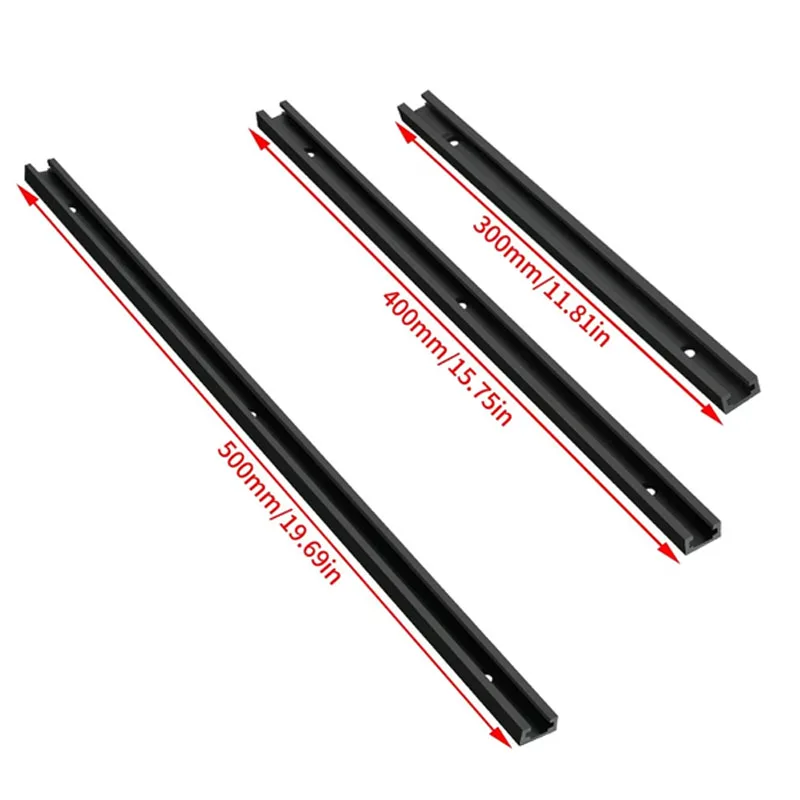 T track woodworking T-slot miter track jig 400mm 500mm 19x9.5mm table saw router table DIY tools
