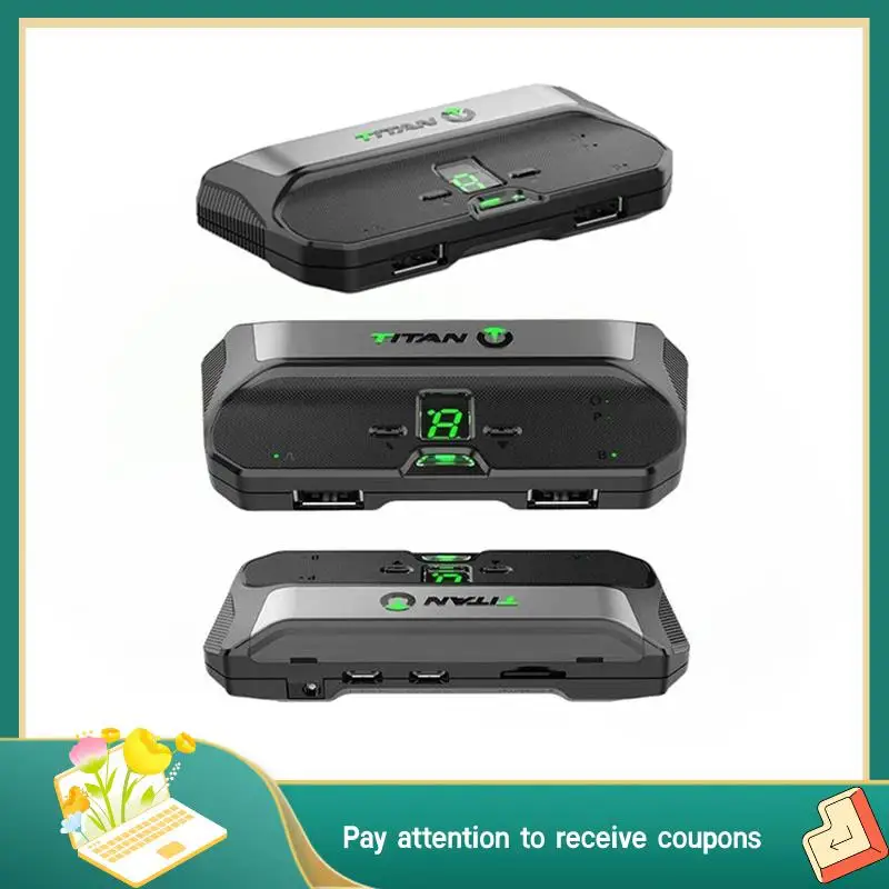 

New 2023 Hot Titan 2 device [programmable language, macro keys, mode, reapplication, keyboard, mouse] Advanced cross-game