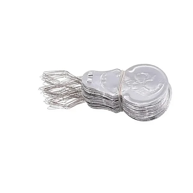 50PCS Bow Wire Needle Threader Stitch Insertion Tool for Hand Machine Sewing DIY Tools Silver Tone Arts Sewing Accessories 1