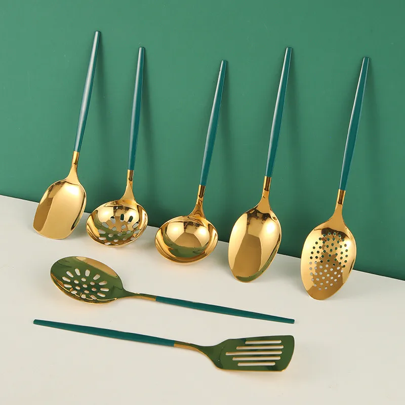 Kitchen Utensils Set Stainless Steel