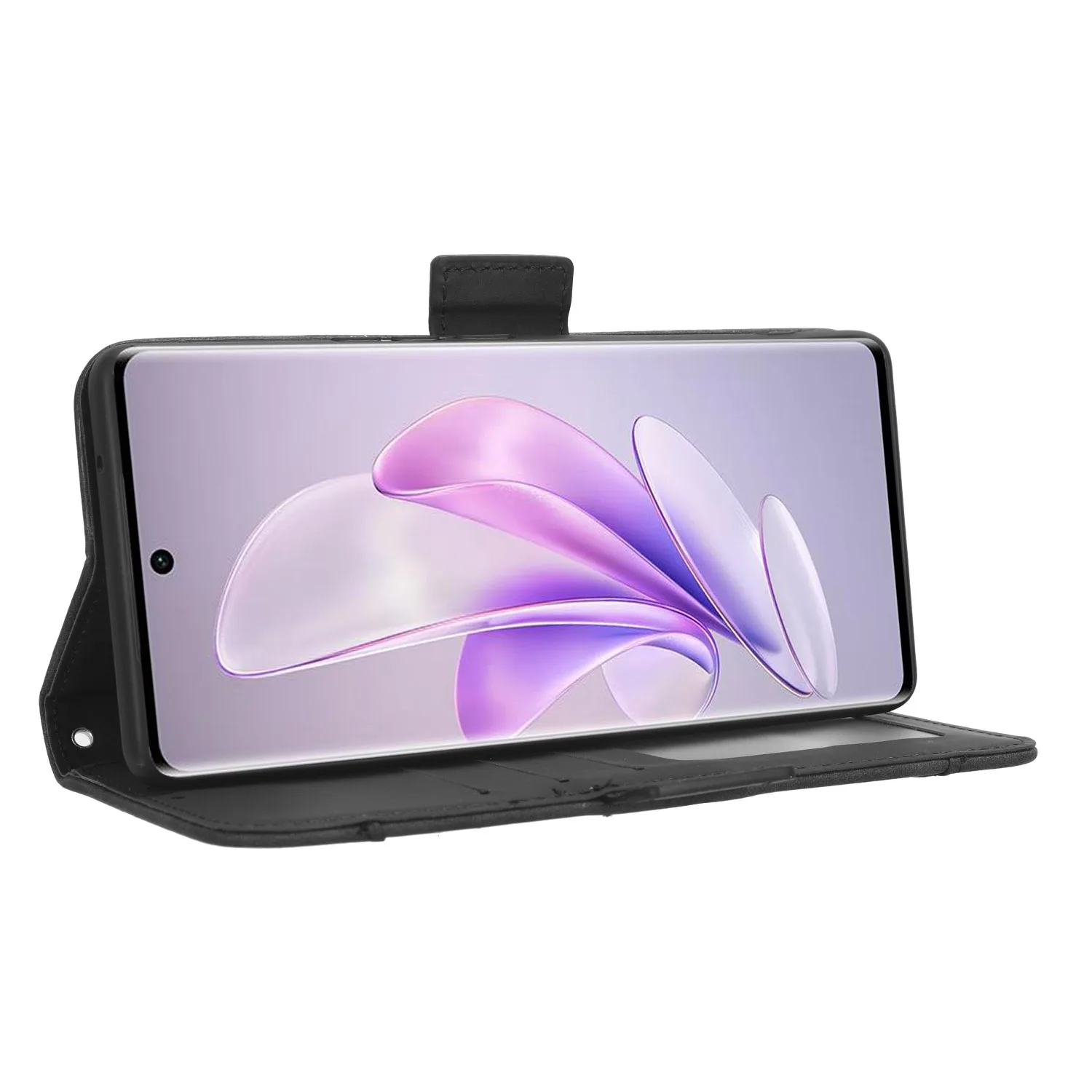 Custodia Libro Con Mandala Per VIVO V29 Lite 5G – Pelle PU Con Porta Carte E Supporto