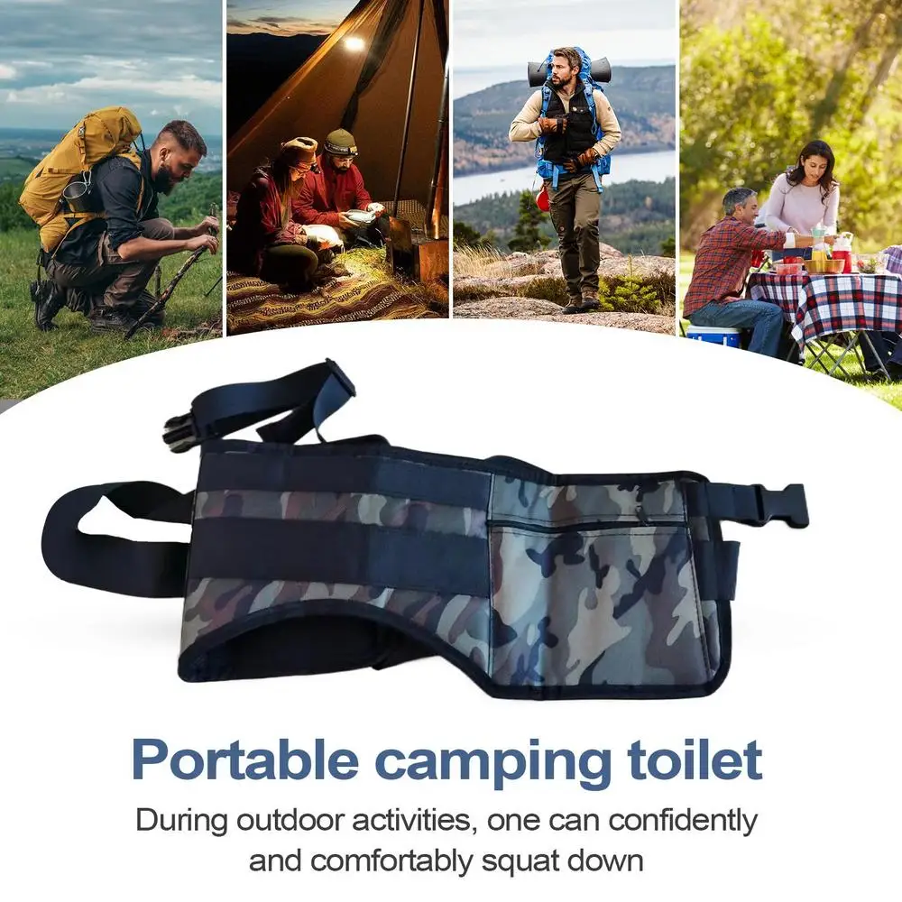 Crap Strap for Pooping in The Woods Portable Crapstrap Strap for Pooping in The Woods Outdoor Toilet Solution for Hunting Hiking