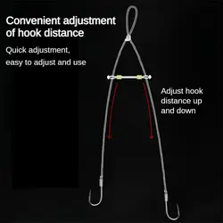 1PCS Fishing Equipment Rotating Tool Space Beans Sports And Entertainment Anti-winding Bifurcator Fishing Gear Dist Sub-hook