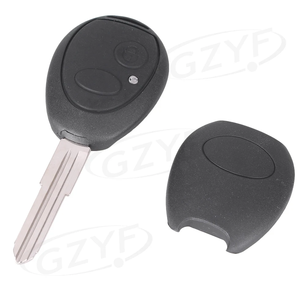 Black Car 2 Button Remote Key Shell Case For LAND ROVER Discovery 1999 2000 2001 2002 2003 2004