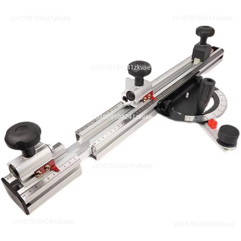 

Прецизионный угловой Калибр 60-180 см с алюминиевым угловым забором маршрутизатор пила в сборе линейка откидная остановка для настольной пилы Деревообрабатывающие инструменты