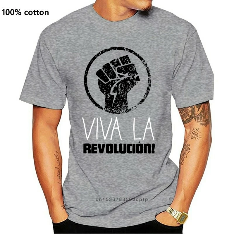 Футболка Viva La Revolution с изображением Куба Че Гевара Маркс коммунизма крутая