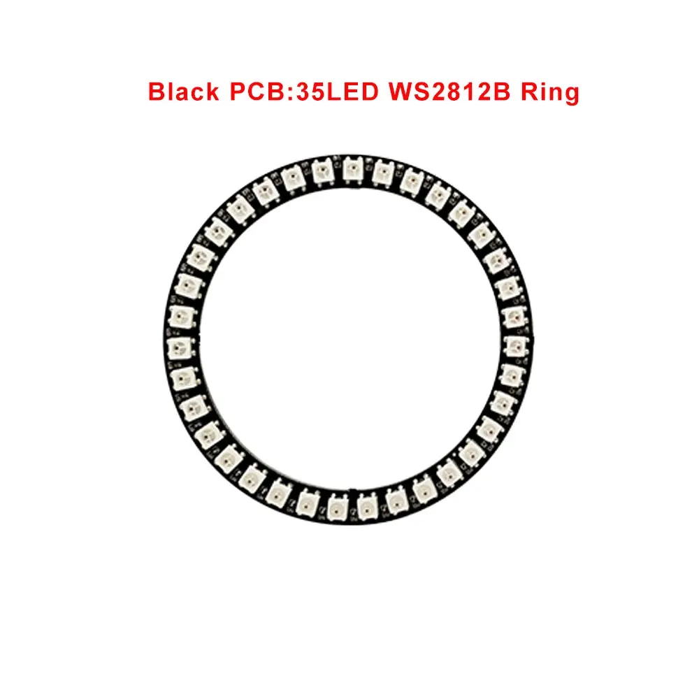 35Led Ring Black PCB