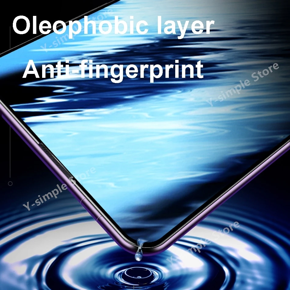 Premium Screen Protector & Soft Fiber Lens Film - 9H Anti-Scratch Glass