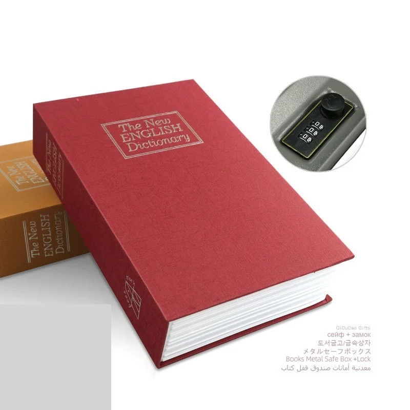 18cm * 11,5 cm * 5,5 cm Passwort Kleingeld Bankkarte Bücher schöne kreative  Safes Box Schlüssel Aufbewahrung - AliExpress