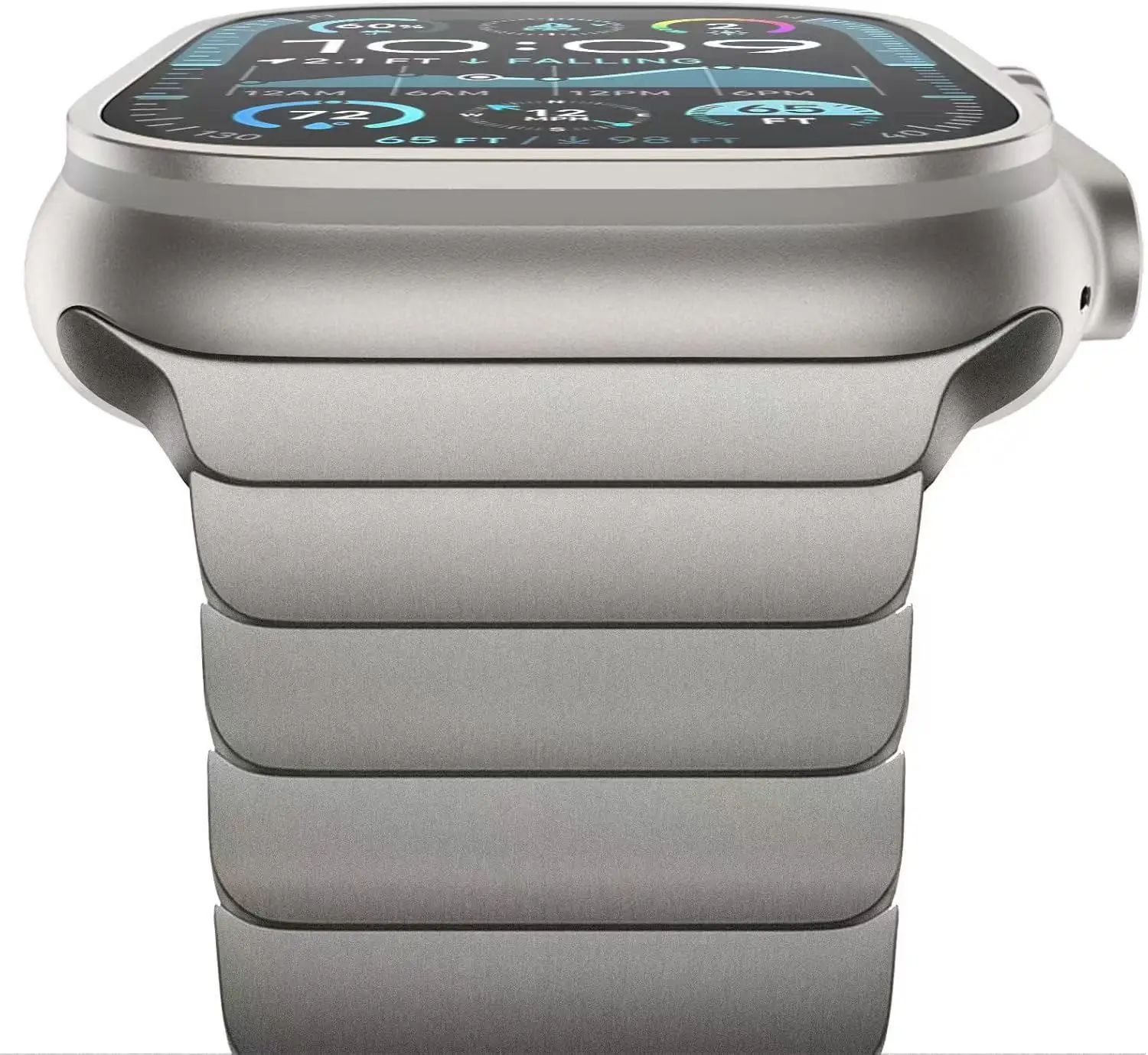 Stainless Steel Magnetic Luxury Strap