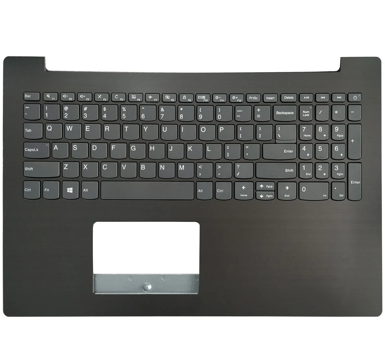 

Новая английская клавиатура для Lenovo IdeaPad 320-15 320-15IAP 320-15AST 320-15IKB, английская клавиатура с черной подставкой для рук